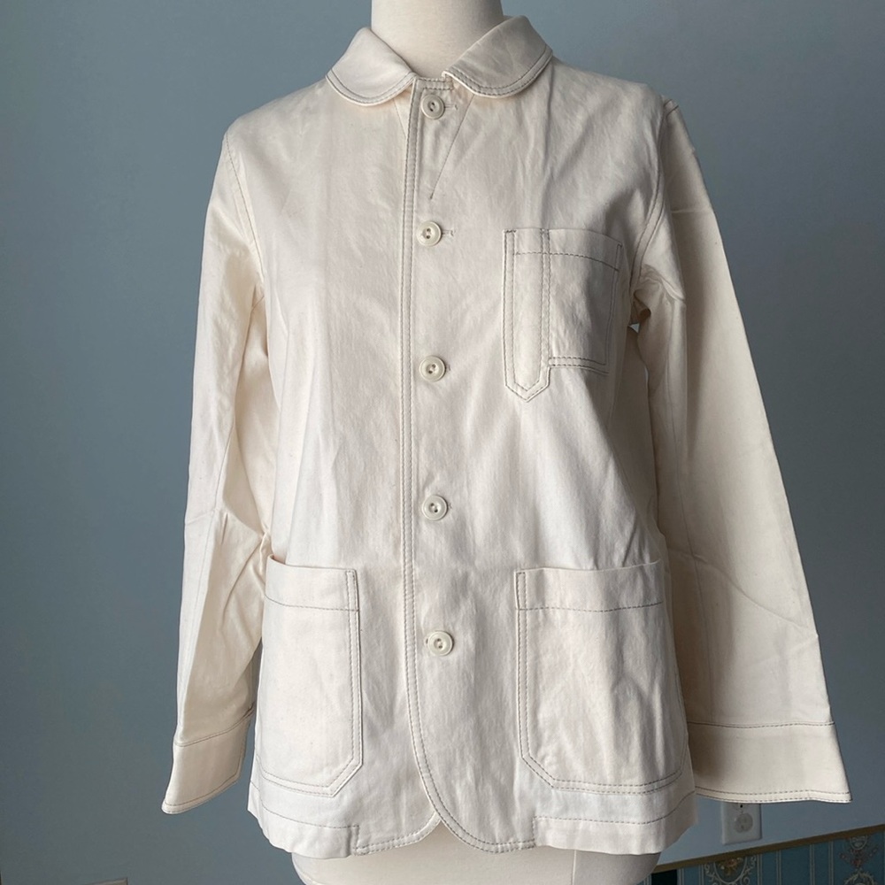 Ecole de Curiosites Jacket Christo Ivory